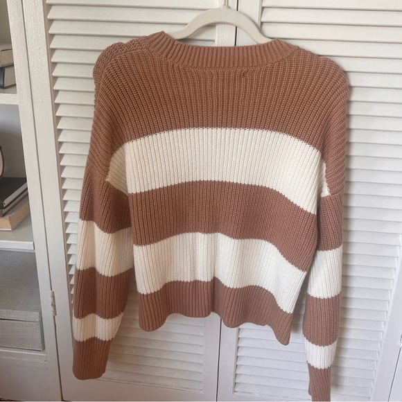 Abercrombie & Fitch Knit Striped Sweater - Picture 2 of 3
